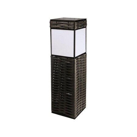 Paradise Lighting Paradise Lighting 8466583 3 watt Solar Powered LED Pathway Light; Matte Brown 8466583